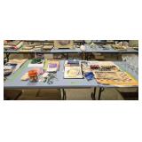 space items books etc