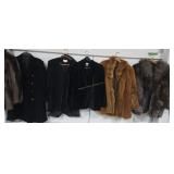 fur coats and jackets