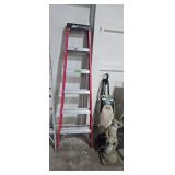 Louisville 6 ft fiberglass step ladder