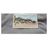 Postcard Pennsylvania Railroad Station Milford