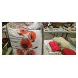 linens pillows napkin rings etc
