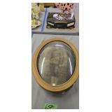 Oval Framed Print World War I Soldier 22 X16