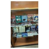 lot of military history books as shown most are