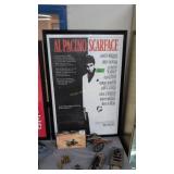Frame The Movie Poster Al Pacino Scarface 28 X 42