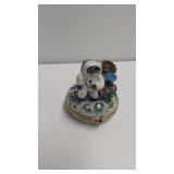 Pierre Arquie Astronaut Trinket Box Limoge
