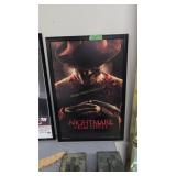 Framed Movie Poster A Nightmare On Elm Street