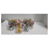 12 Character Glasses And Mugs As Shown
