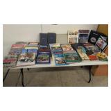 lot of military books fire company related books