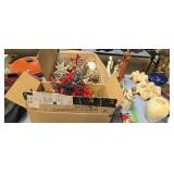 Christmas decorations and Willow figures