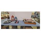 lanterns folding cart hydroplane with controller