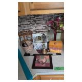 items on counter as shown