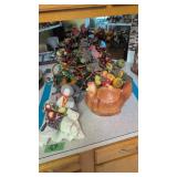 decorative chicken items etc as shown