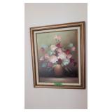 Pair Of Oil Paintings On Canvas 22 By 25