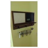 decorative items on wall