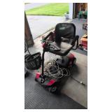 pride electric gogo scooter with key working