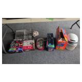 tire inflator cleaner jumper cables trash bags
