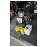 metal chair bread maker waffle maker etc