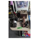 vintage telephone wood planes drill braces etc