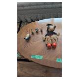 vintage Mickey mouse and wind-up toy