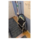 Items In Laundry Room Step Stool Mops And