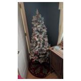 Christmas tree approximately 5 ft tall