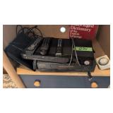 Samsung DVD player Emerson VHS tape player