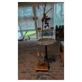 bird perch etc as shown