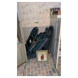 lot of folding chairs