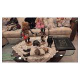 native American Navajo figures items on top of