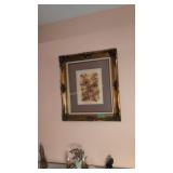 ornate framed print 27 x 31