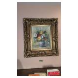 oil on canvas still life artist signed Bentuyori