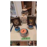 decorative items with fish wildlife etc