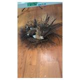 large goose wildlife wreath