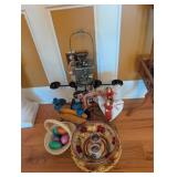 decorative items candle holder etc