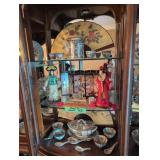 Modern Rose Medallion Oriental Dolls Glassware