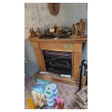 freestanding fireplace