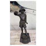 metal statue Don Caesar 20 in tall