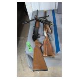 BB guns and  crossbow pistol