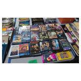 lot of DVDs