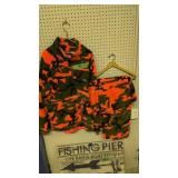 2XL Remington orange fleece hunting pants and