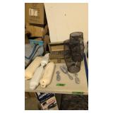 minnow traps fishing weights boat bumpers small