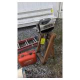 Martin 40 vintage boat motor with stand and gas