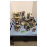 lot of silver plated items