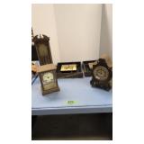 clocks as shown