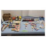 fishing lures fishing rods flashlights battery