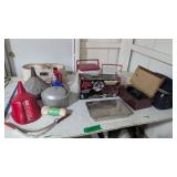 coolers, funnels, dog bowl, dirt devil etc