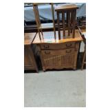 oak washstand