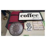 clock bag decorative signs