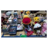 DVDs and stuffed animals