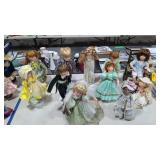 11 collectors dolls